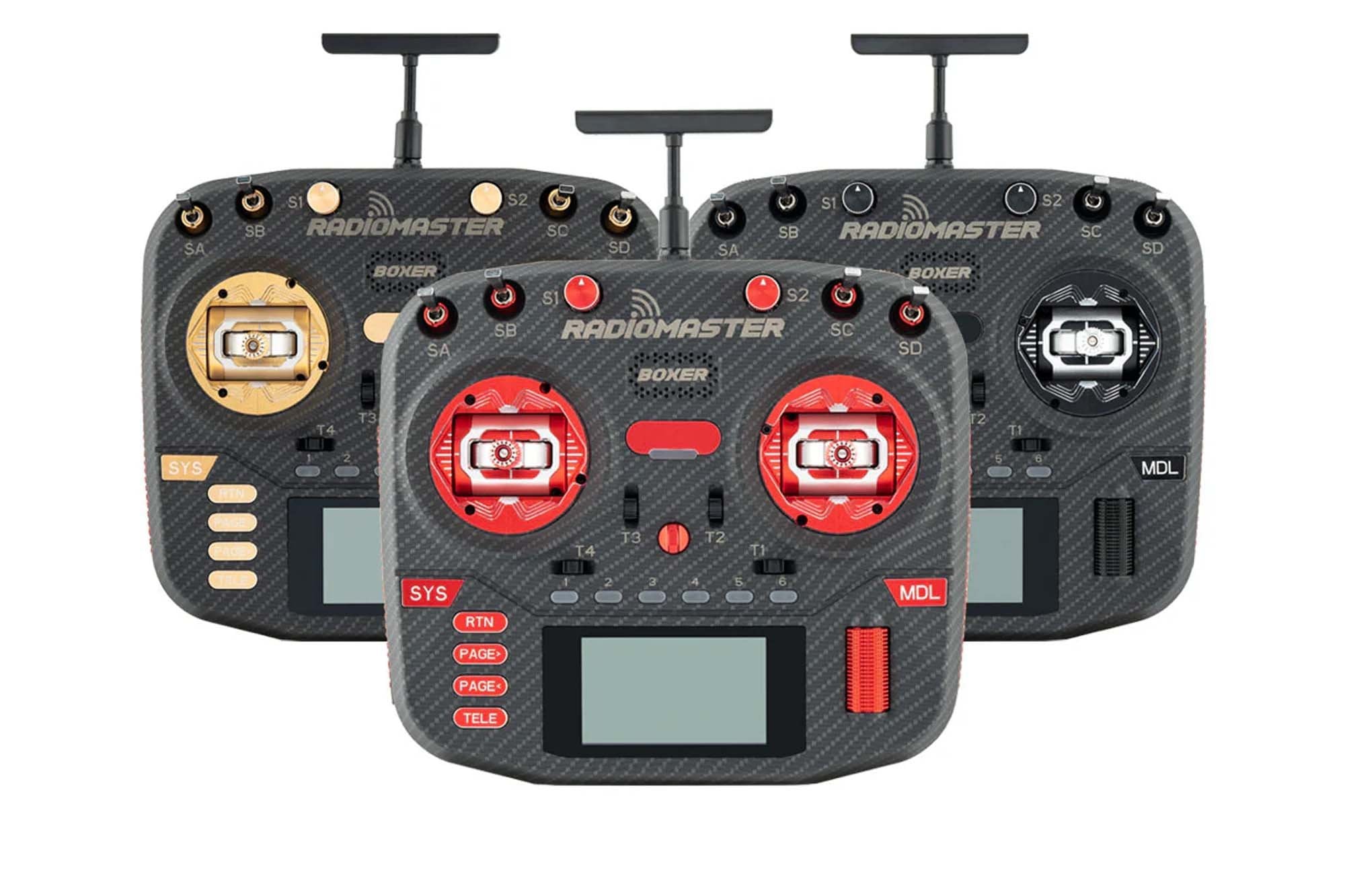 RadioMaster - Boxer MAX ELRS LBT with AG01 M2 - Radio Gear from