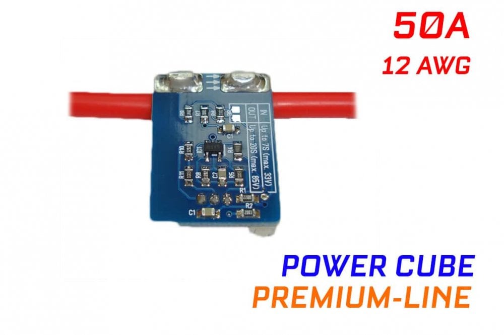 Mauch 001 - PL-50 Sensor Board with CFK enclosure - 12AWG