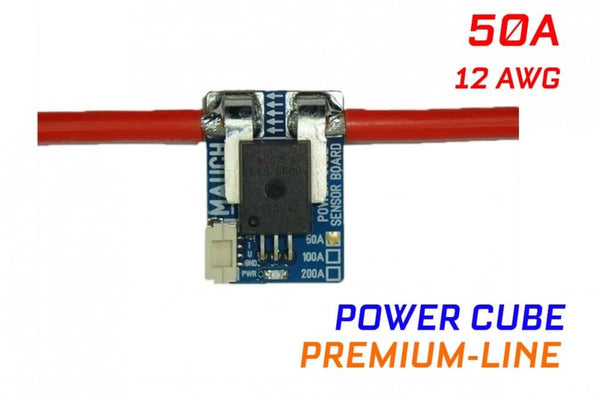 Mauch 001 - PL-50 Sensor Board with CFK enclosure - 12AWG