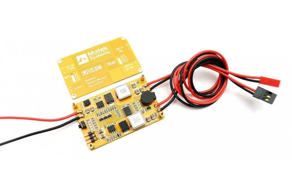 Matek - UBEC DUO, 4A/5 - 12V & 4A/5V - U4A2P