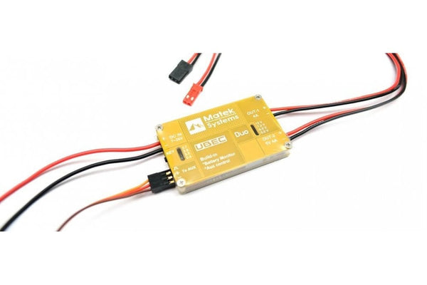 Matek - UBEC DUO, 4A/5 - 12V & 4A/5V - U4A2P