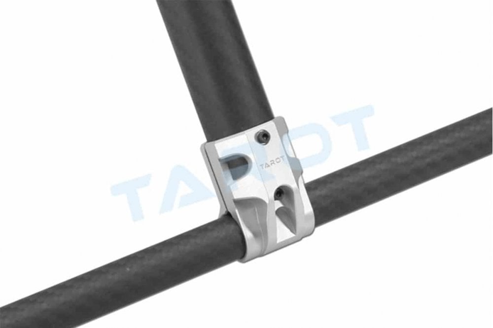 Tarot - 25mm/16mm Aluminium Landing Skid T Piece (1 Pair) - TL96035