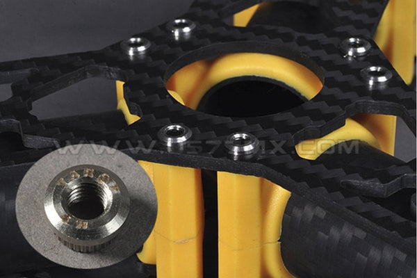 Tarot - M3 Nut for Carbon Fibre Plate 10pc - TL100A02-01