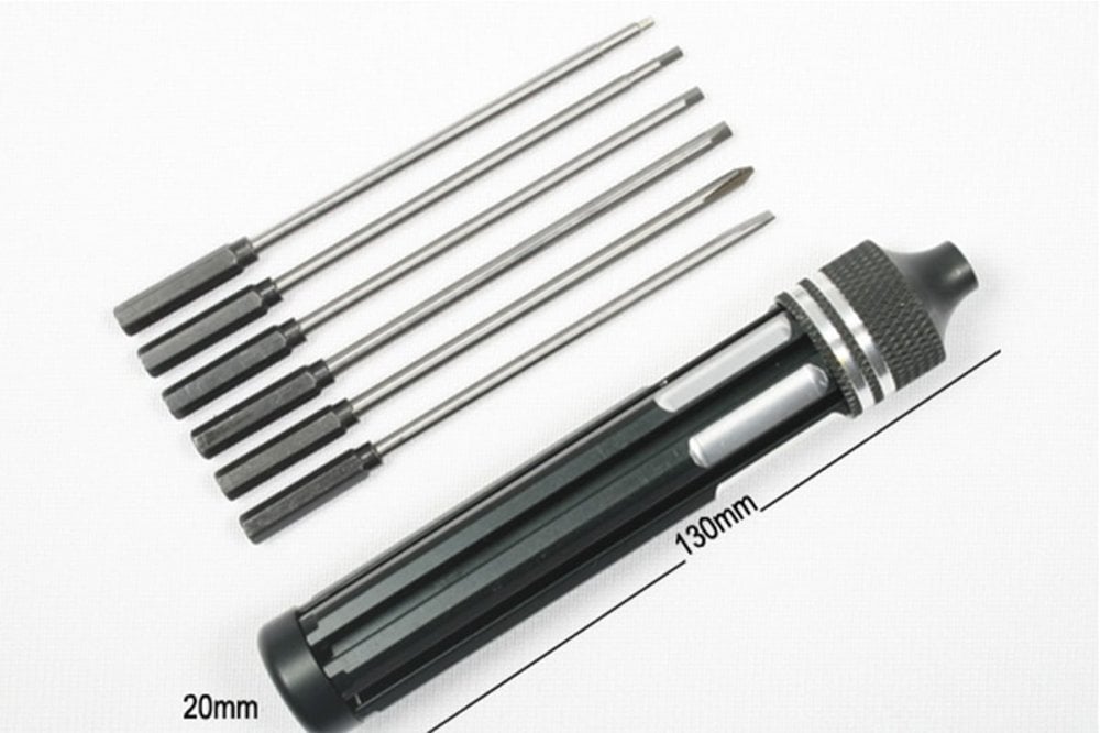 Tarot - 6 in 1 Screw Driver / Hex Set - TL2726-02
