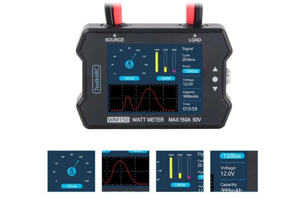 ToolkitRC - WM150 Watt Meter