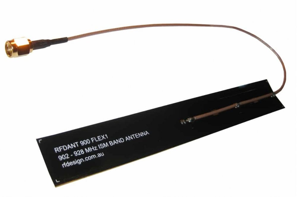 Flex Rf Module RF Design RFDFLEX1 900MHz Flexible PCB Antenna (300mm RPSMA) - Radio ...