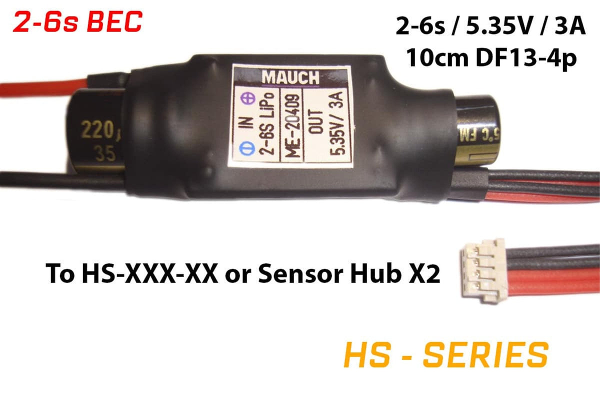 Mauch 082 - BEC 2-6s 5.35v - Mauch Electronics