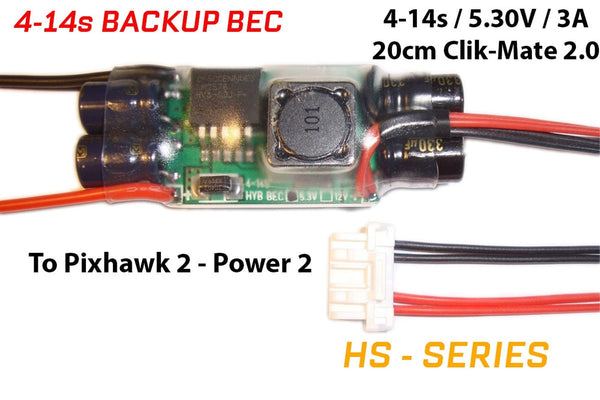 Mauch 085 - 4-14s backup BEC for Pixhawk 2