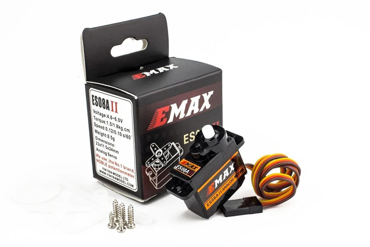 EMAX ES08A II Mini Plastic Gear Analog Servo