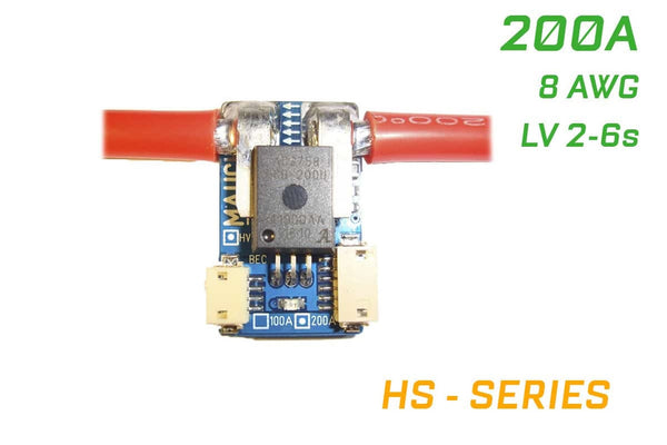 Mauch 077 – HS Current Sensor 200A LV 2-6S (8AWG)