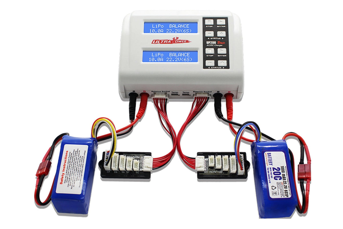 UltraPower - UP200 DUO 2CH 1-6S 2x100W