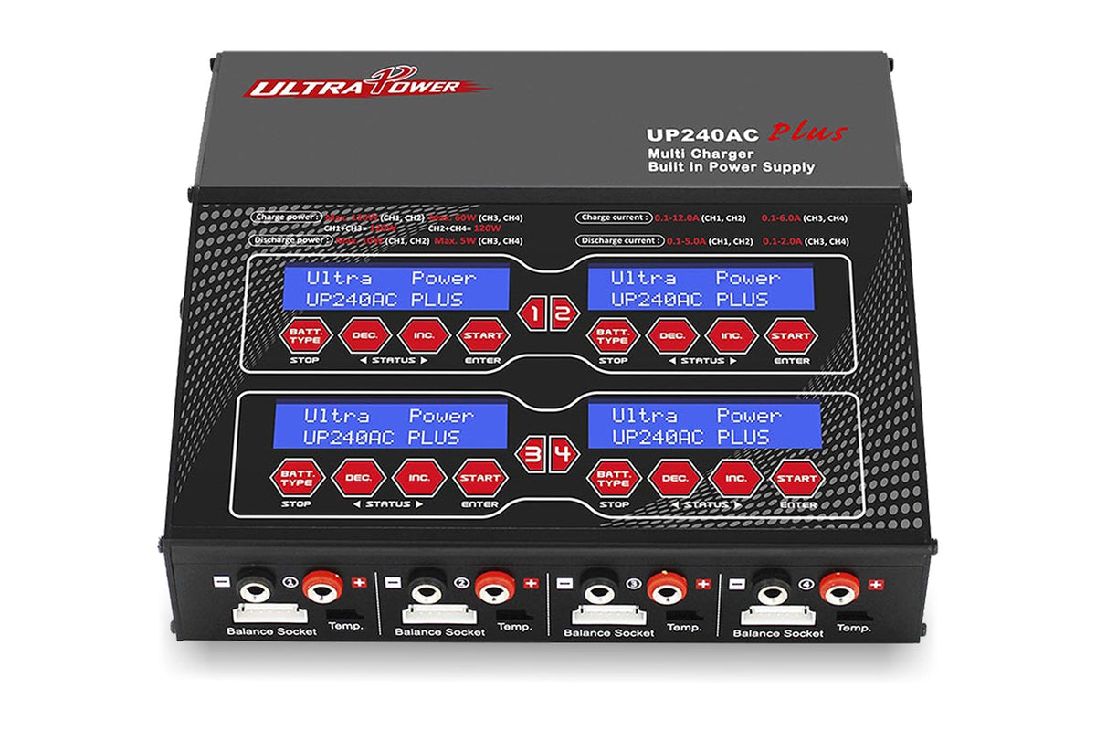 UltraPower - UP240AC Plus 4CH 1-6s 240W