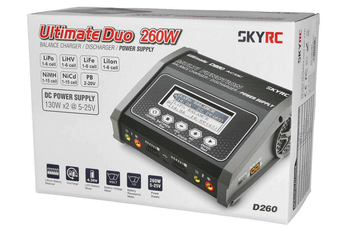 SkyRC- D260 Ultimate Duo 260W Charger