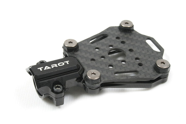 Tarot - 16MM Suspension Motor Mount/Black TL68B34