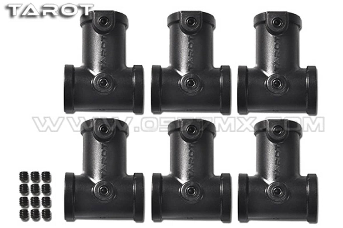 Tarot - 12MM T Type Mount landing skid 6pc - TL800A04