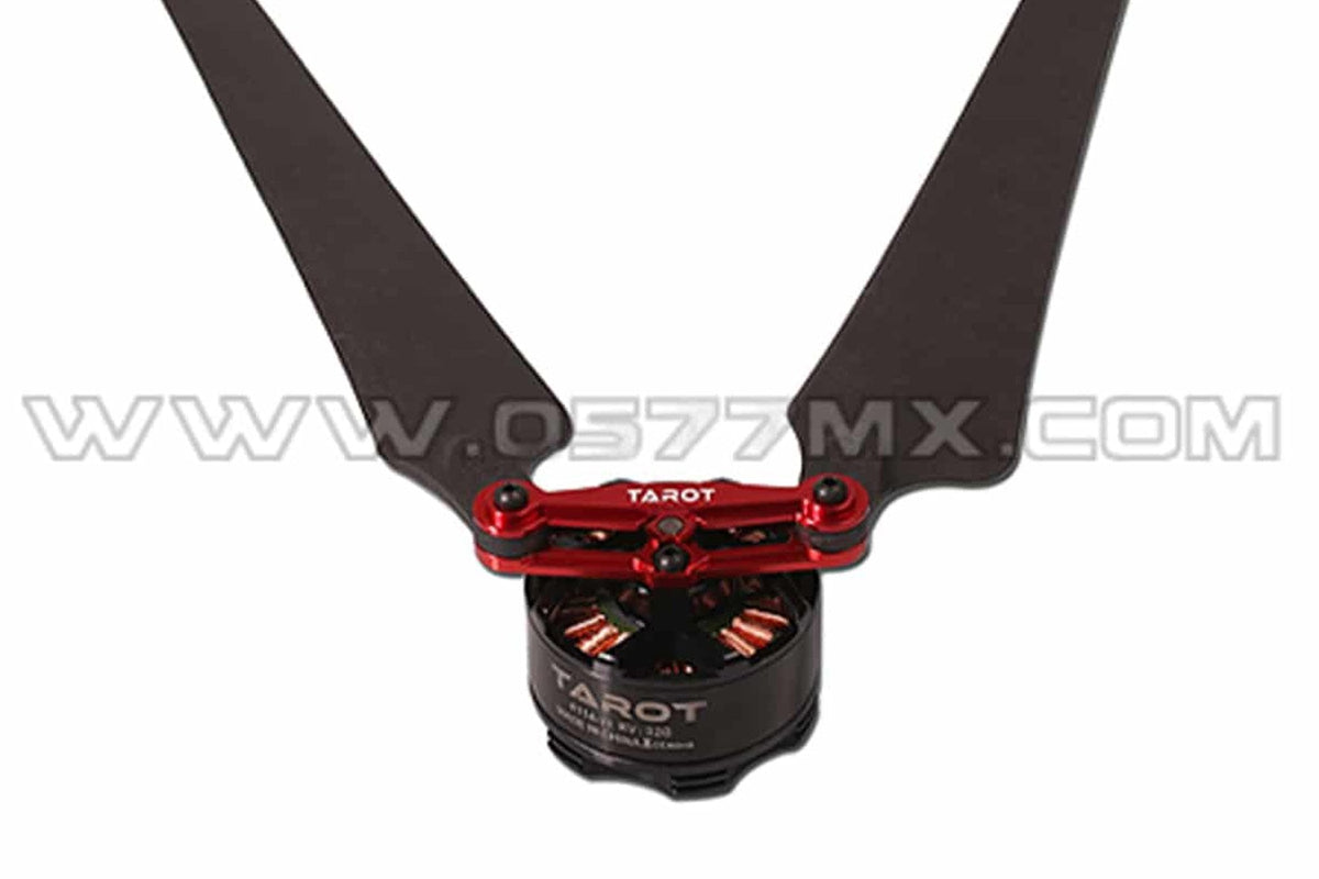 Tarot - 15inch Metal Foldable Propeller Holder Red - TL100B16