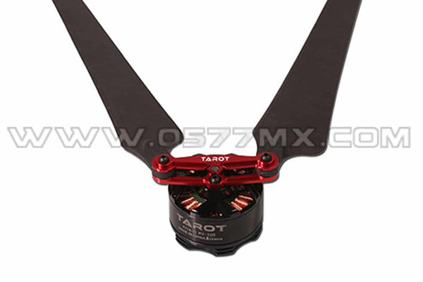 Tarot - 15inch Metal Foldable Propeller Holder Red - TL100B16