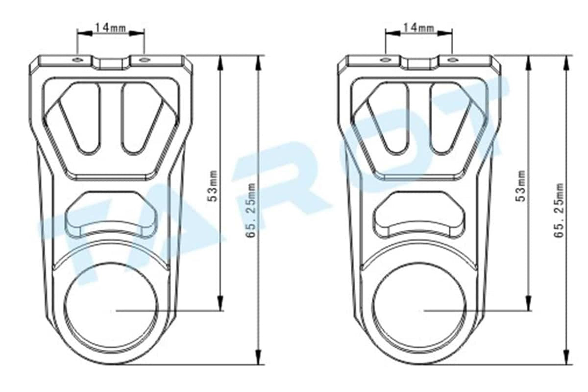 Tarot - Metal Damper Mount - TL8X007