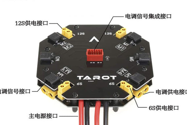 Tarot 12S 480A distribution board TL2996