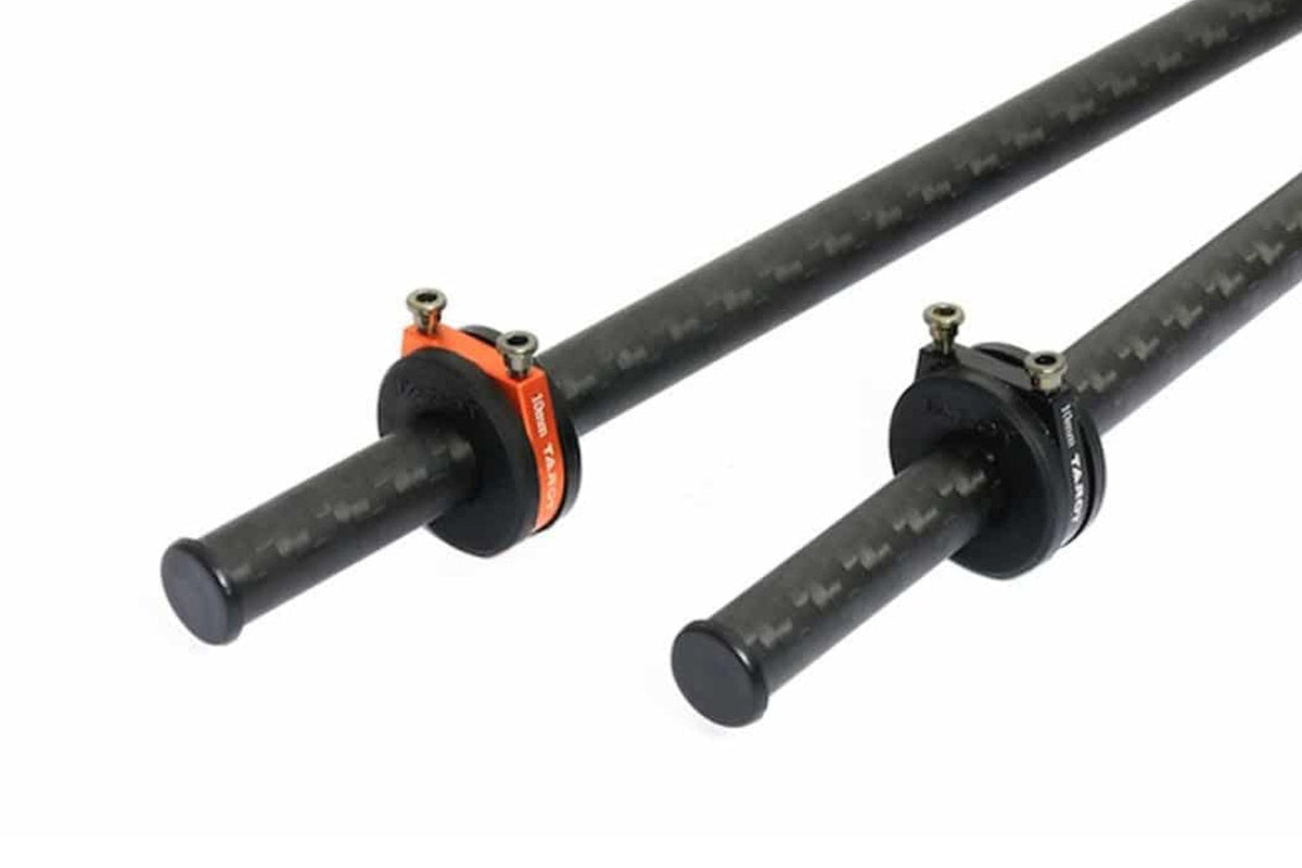 Tarot - Aluminium Tube Clamp with Shock Absorbing Rubber Damper 10mm - 2Pcs - TL68B10