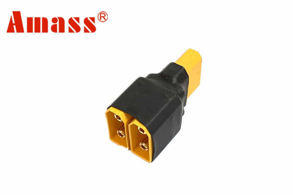 Amass XT90 Parallel Adapter (1pc) - Double Capacity