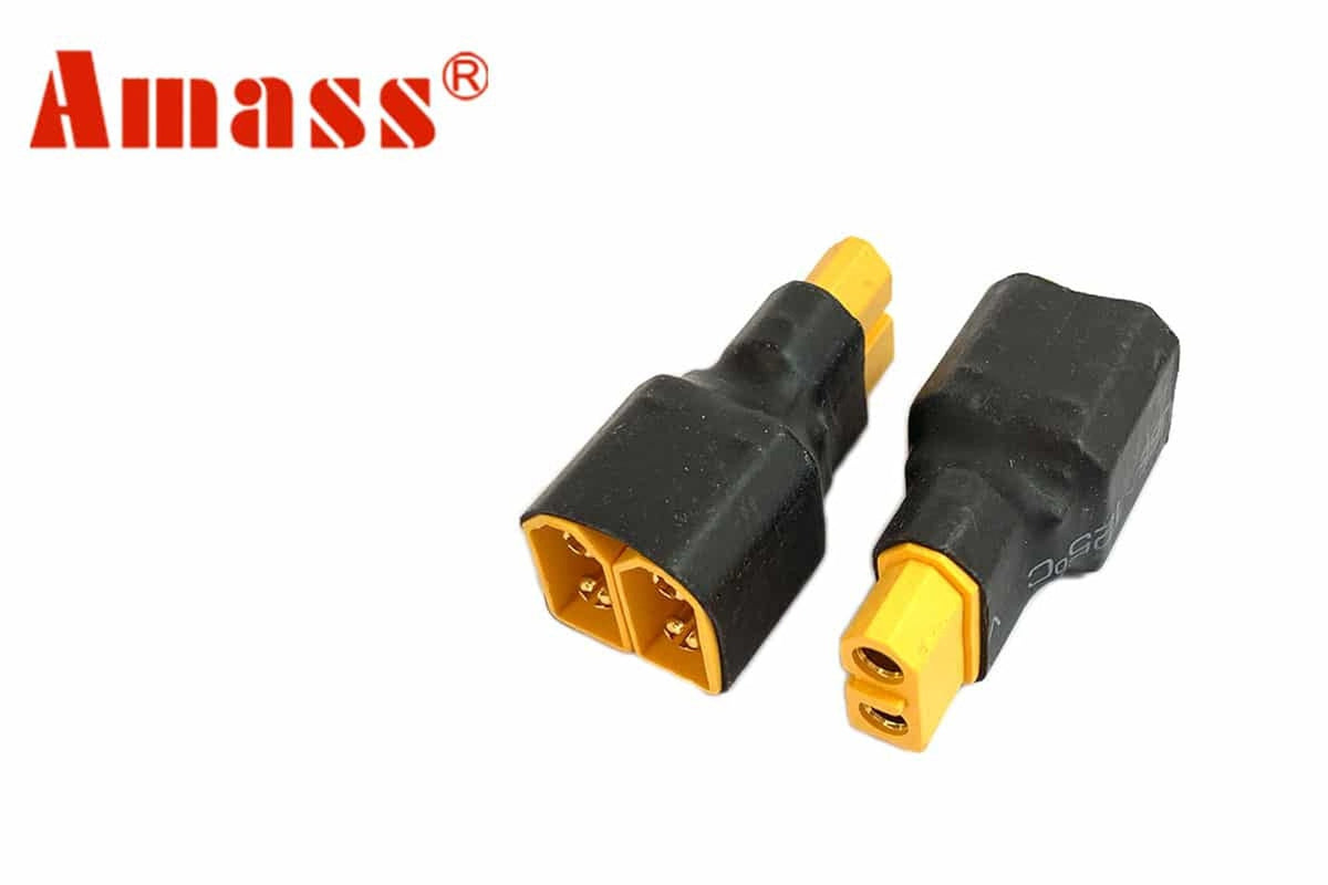 Amass XT60 Parallel Adapter (1pc) - Double Capacity