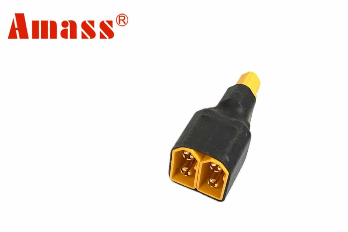 Amass XT60 Parallel Adapter (1pc) - Double Capacity