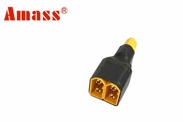 Amass XT60 Parallel Adapter (1pc) - Double Capacity