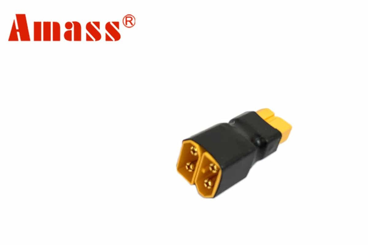 Amass XT60 Series Adapter (1pc) - Double Voltage