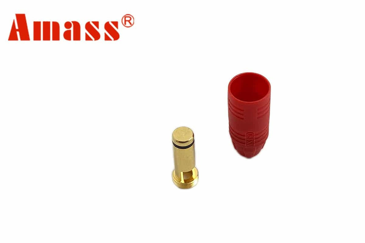 Amass AS150-M - Red - Anti-Spark