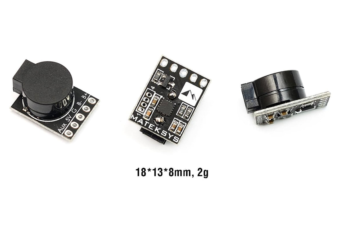 Matek Systems- Lost Model Beeper & FPV FC 5V Loud Buzzer