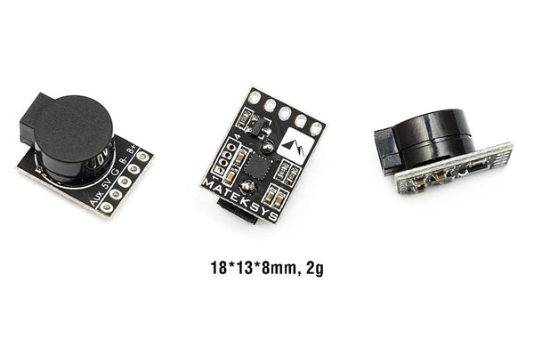 Matek Systems- Lost Model Beeper & FPV FC 5V Loud Buzzer
