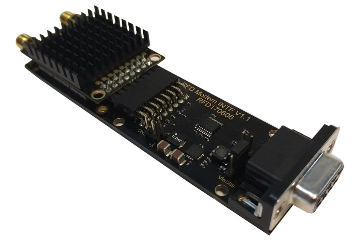 RFDesign RFD868 / 900 to RS232 Interface board