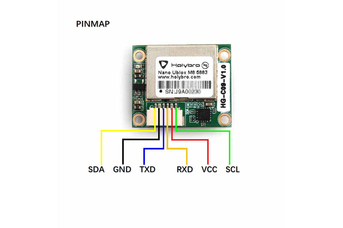 Holybro - Nano M8 5883 GPS Module