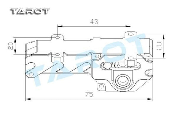 TAROT X8-PRO Retractable landing Gear kit - TL8X021