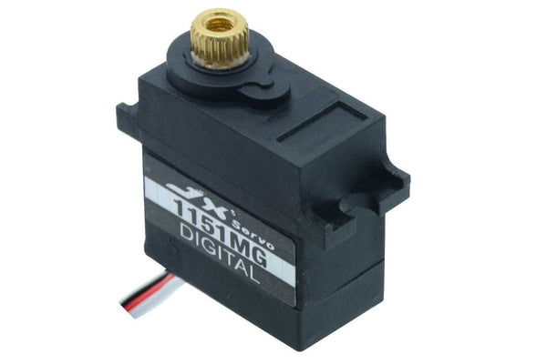 JX PDI-1151MG - Mini Coreless Waterproof 15g Servo