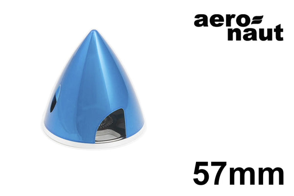 aero-naut Fixed A/K Spinner - 57mm Metallic Blue