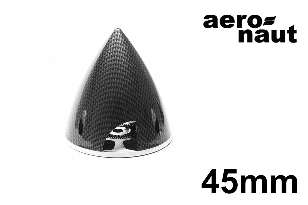 aero-naut Fixed A/K Spinner - 45mm Carbon effect