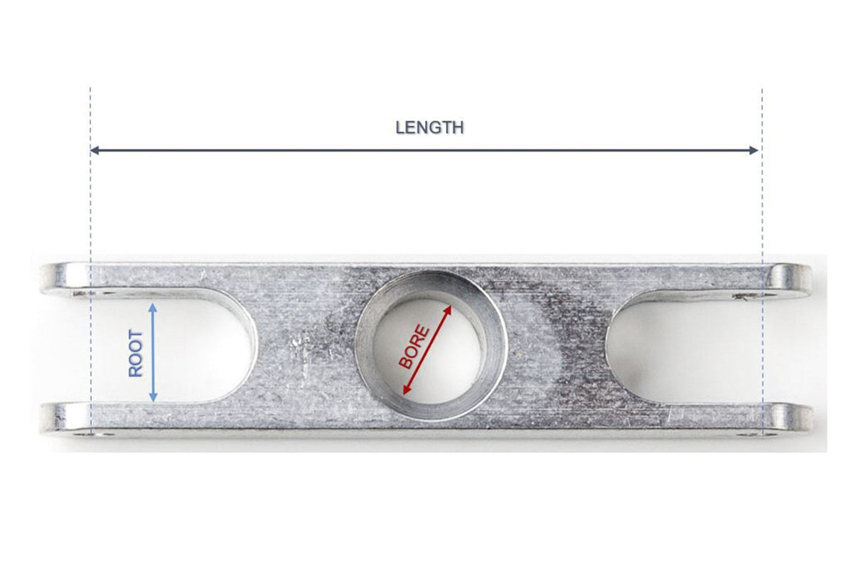 aero-naut - Centre Piece 38mm, 8mm bore, 8mm root