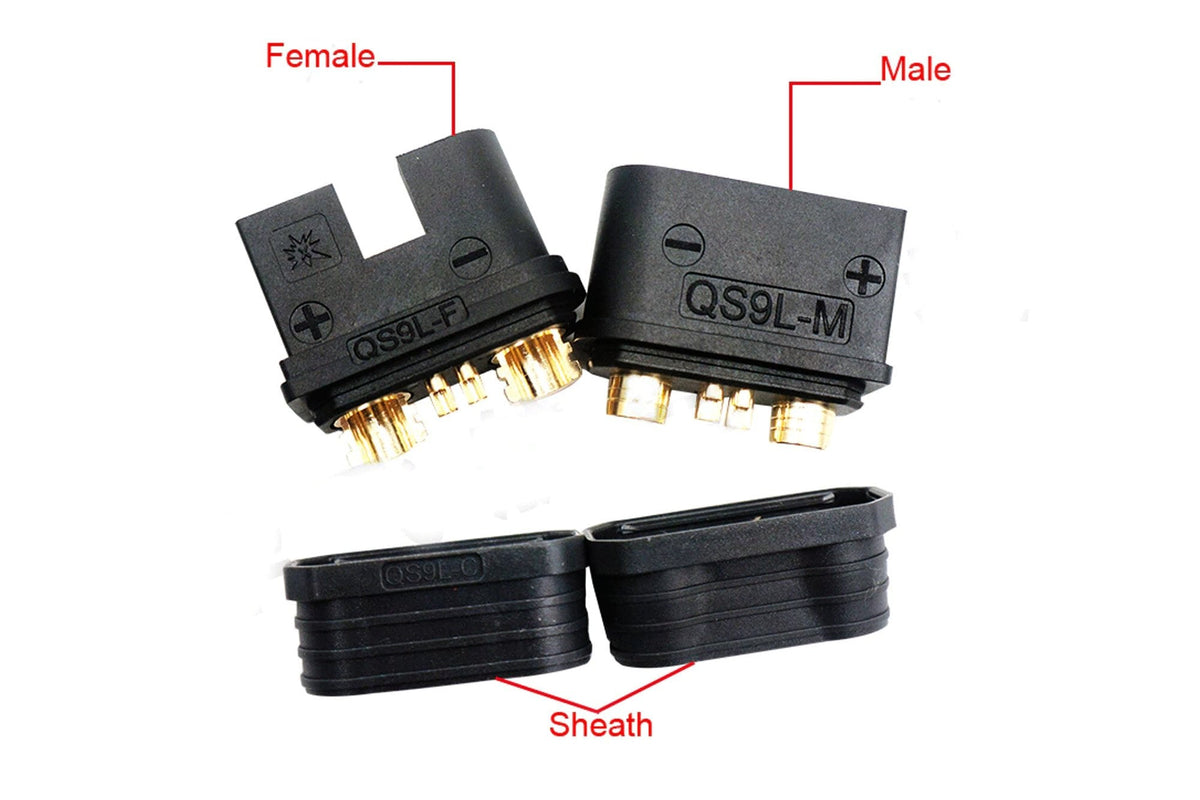QS9-L Antispark High Current Connector Male And Female