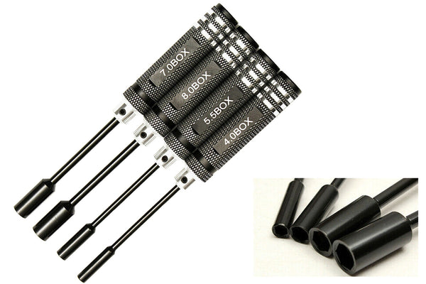 Hex Nut Socket Screwdriver  4.0, 5.5, 7.0, 8.0mm Tool