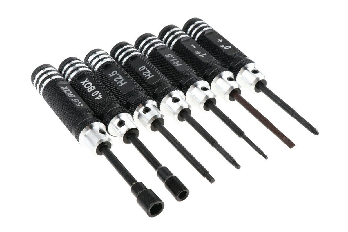7pcs hex screwdriver tool kit 1.5mm-5.5mm