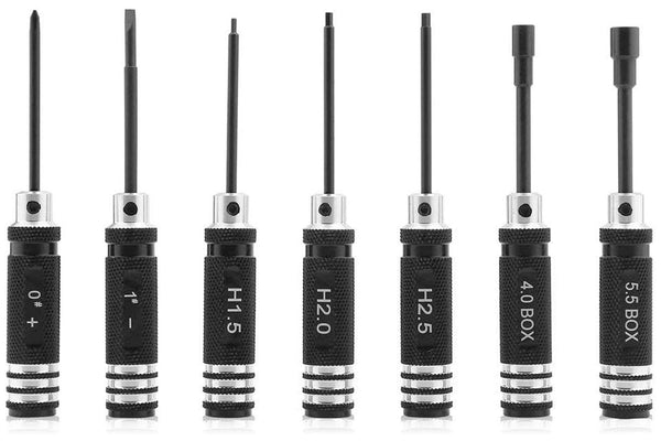 7pcs hex screwdriver tool kit 1.5mm-5.5mm