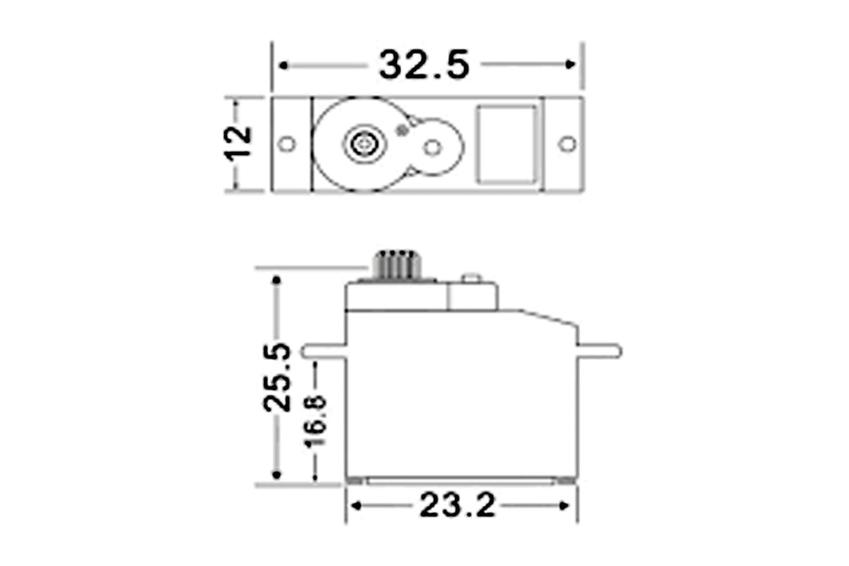 JX - PS-1109MG 9g Analog Metal Gear Servo (2.5KG at 6V)