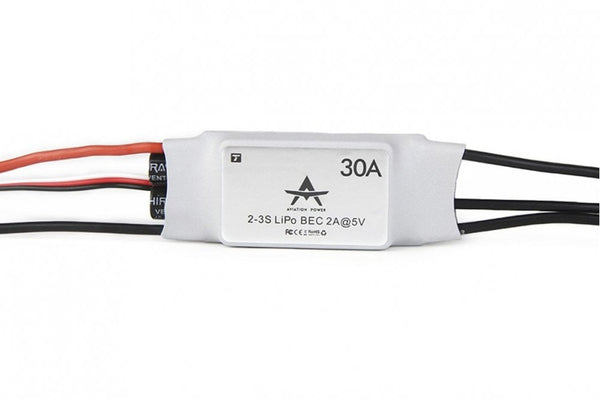 T-Motor- AT 30A Fixed wing ESC with 5V/2A BEC, 2-3S