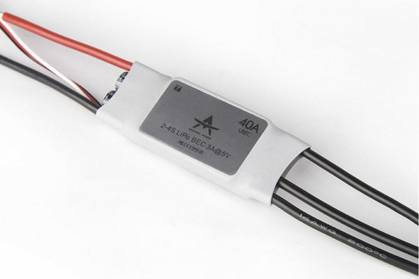 T-Motor AT 40A - Fixed wing ESC with 5V/3A UBEC - 2-4S
