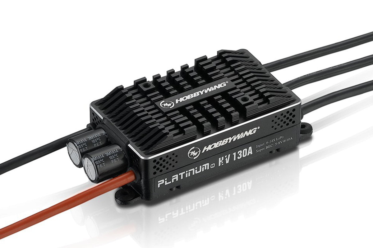 Hobbywing - Platinum HV 130A 6-14S V4 (with 10A BEC)