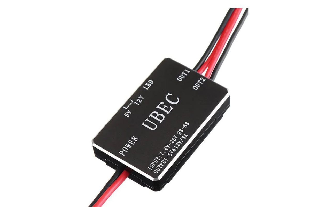 5V / 12V 3A UBEC Switchable (2-6s Input)