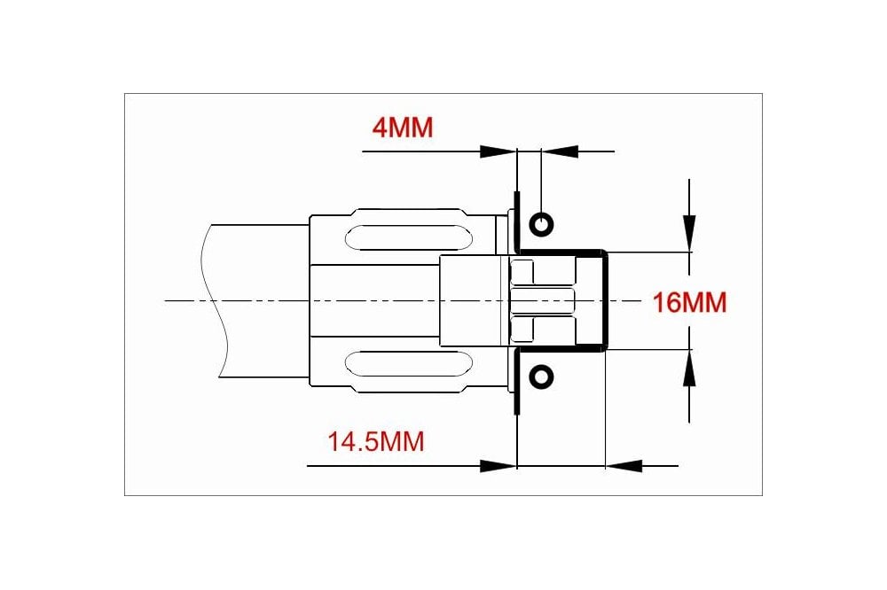 Tarot - Z25 - Folder arm mount 25mm TL25A1 - 1pc
