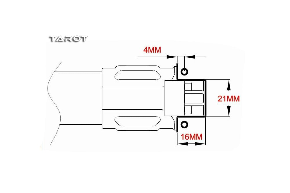 Tarot - Z30 - Folder arm mount 30mm TL30A1 - 1pc